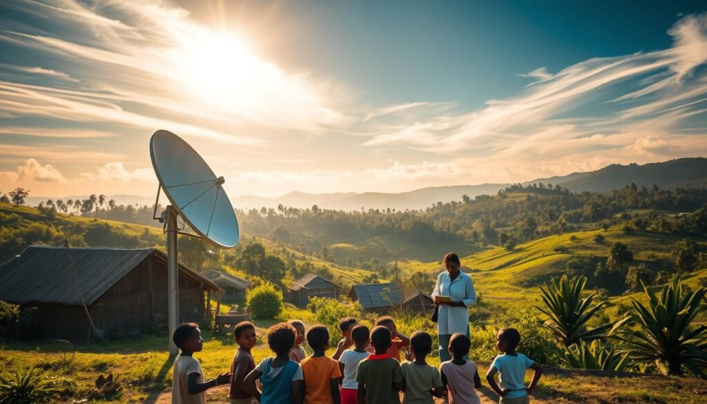manfaat satelit pendidikan