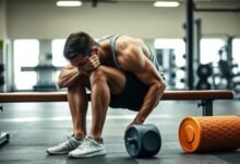 Atlet melakukan recovery otot dan mental setelah latihan berat