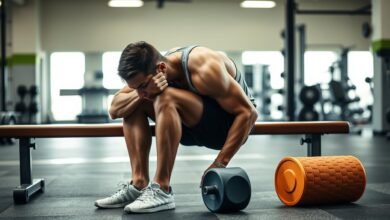 Atlet melakukan recovery otot dan mental setelah latihan berat
