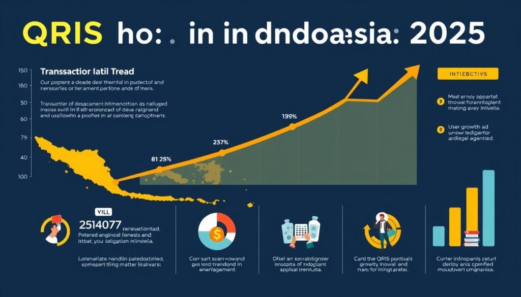 Proyeksi pertumbuhan QRIS hingga 2025 Proyeksi pertumbuhan QRIS hingga 2025